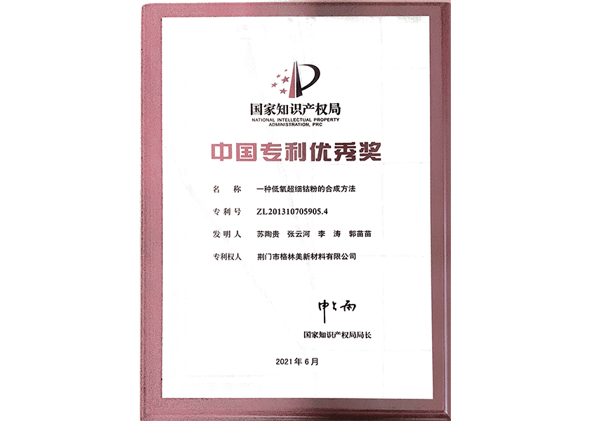 中國專利優(yōu)秀獎（荊門園區(qū)）.jpg